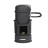 ALOCS CW - C01 1 - 2 Person 7pcs Camping Cook Set Portable Outdoor Aluminium Alloy for Outdoor Hiking Picnic - SquareDubai