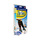 Zip Sox Compression Socks by BulbHead - Pair, L/XL & /S/M
