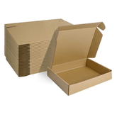 Kraft Medium Paper Corrugated Box 24x20x7 Cm (50Pc Pack) - Willow