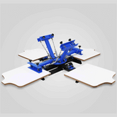 4 Color 4 Station Silk Screen Printing Machine for T-shirt