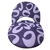 Foldable Floor Beach Camping Chair 5 Stage Adjustment (1 To 5 Adjustable angles) - Grey