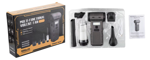 Rechargeable Turbo Blower Jet Fan