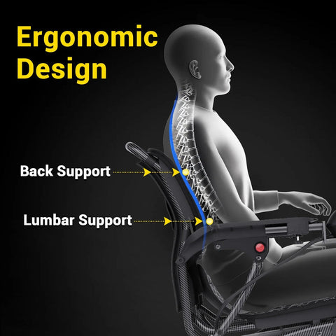 Electric Folding Lightweight Wheelchair - with Removable 10Ah Lithium Battery and 360W Brushless Motor, Net Weight Only 17kg, 100kg Load Capacity and Up to 12km Range
