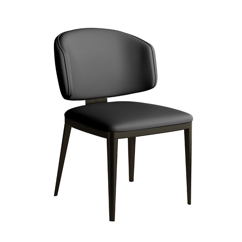 Olmecs Home and  Hotel Restaurant and Office Visitor Chair (grey)