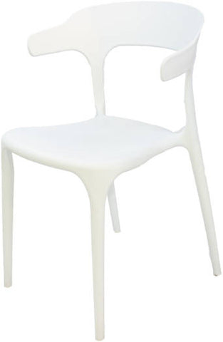 Olmecs Modern Stackable Polypropylene Dining Chair