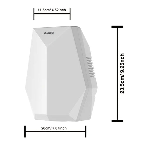 Smart Sensor Hand Dryer, Wall-Mounted Hand Drying Device, Blue Light Irradiation, 1600W High Power