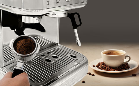 MEBASHI Commercial Coffee Machine with CF Grinder, 2.3L Capacity 1770W (ME-CCM2053)