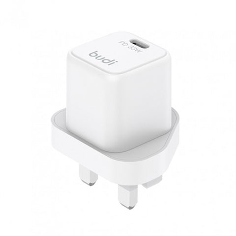 Budi 33W USB-C PD   Mini GaN Wall Charger