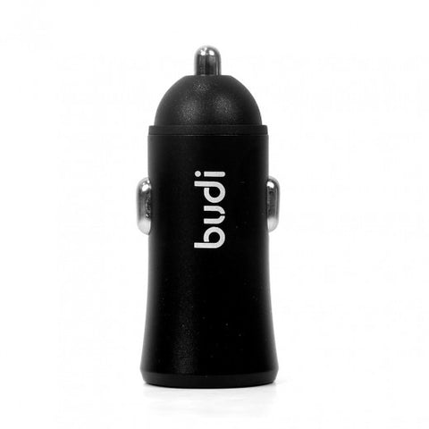 Budi 12W Car Charger with 3-in-1 Charging Cable 1 m