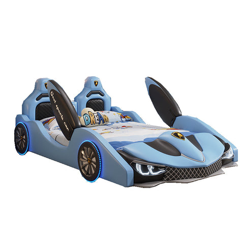 Children's Boys Bed Car Style Single Bed