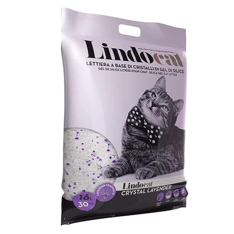 LindoCat Crystal Lavender Scent (Silica Gel) 16 L