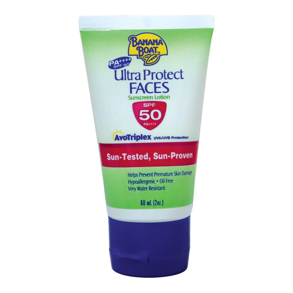 Banana Boat Ultra Protect Faces SPF50 Sunscreen Lotion 60 mL