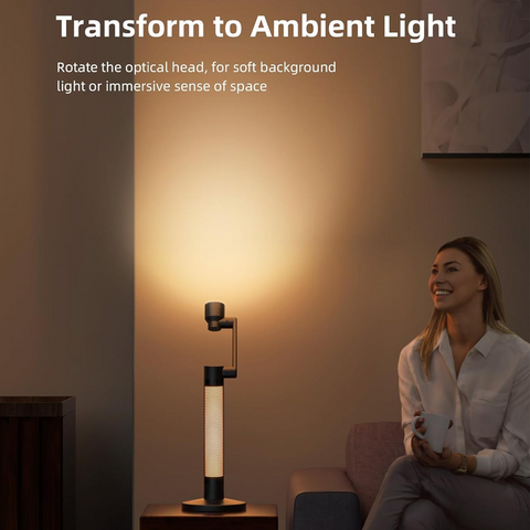 Smart Desk Lamp,Sunset Light and Ambient Light with Million RGB Color