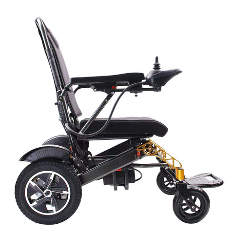 Foldable Electric Wheelchair – Lightweight Power Wheelchair with Lithium Battery for Adults & Seniors