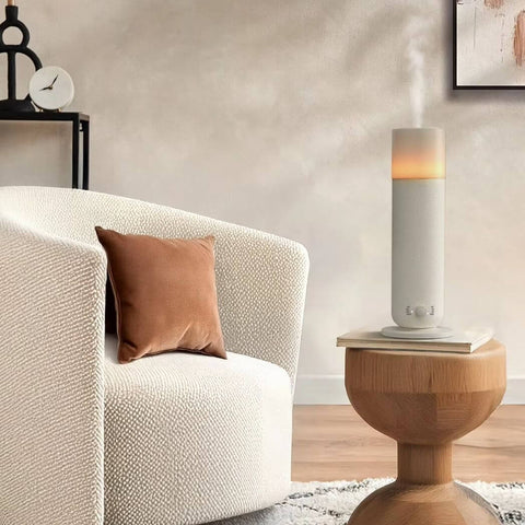 Olmecs 120ML Tower Aroma Diffuser Air Humidifier | Bluetooth Controlled
