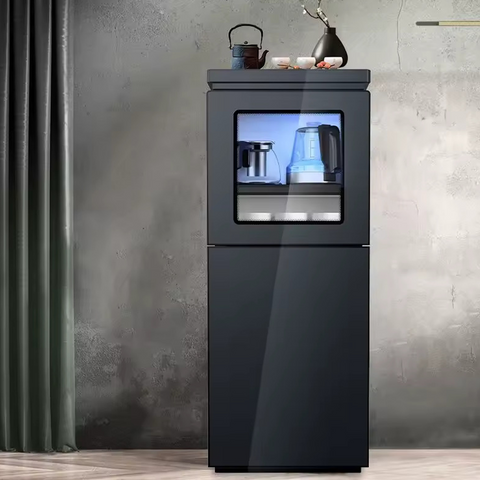 Water dispenser household vertical lower bucket cooling and heating automatic intelligent tea bar machine