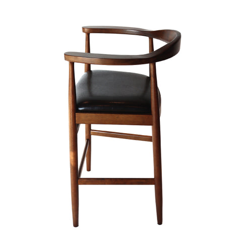 Olmecs High End Malaysain Wooden Bar Chair JP1462