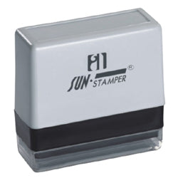 Sun Stamper Blank Rubber Stamp (Rectangle)