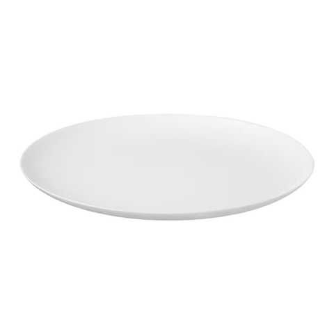 Olmecs Pizza Plate White 14Inches (12 Pc Pack)