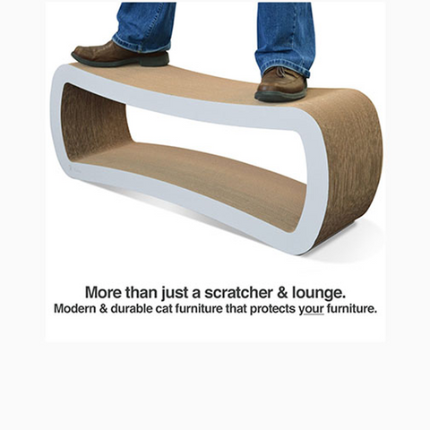 PetFusion Jumbo Cat Scratcher Lounge