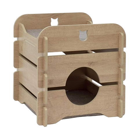 Catit Vesper Cat Furniture Cottage - Oak