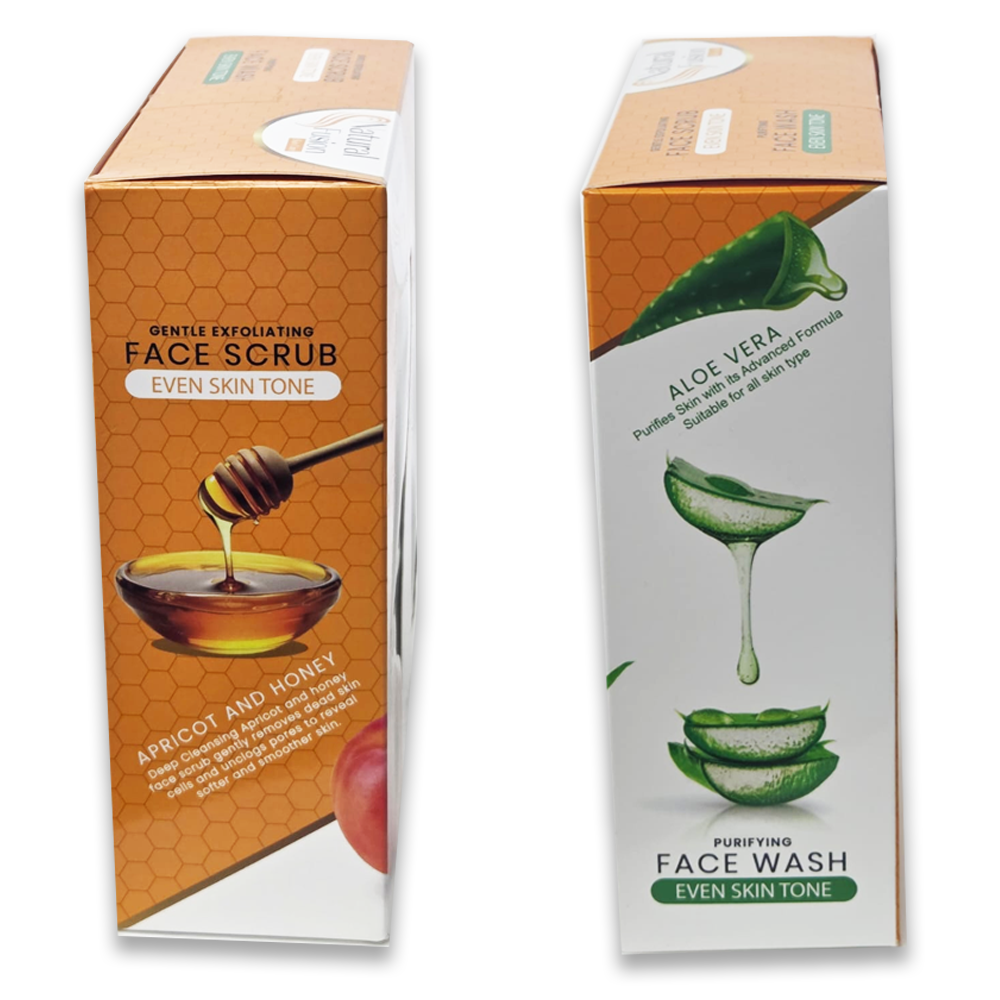Swish Super Natural Fusion Face Wash & Scrub Gentle Exfoliating & Purifying