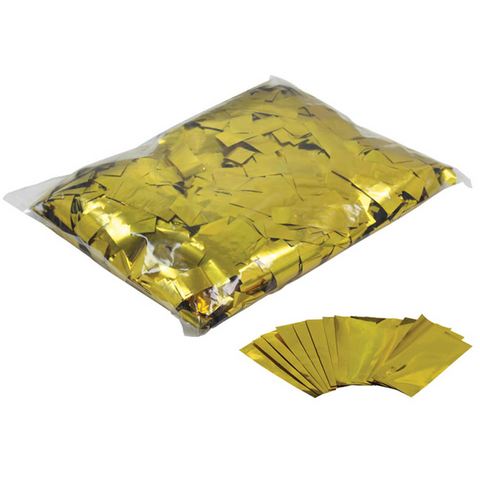 Willow Rectangle Shape Color Gold Confetti Paper for Confetti Cannon and Confetti Machine (1000g)
