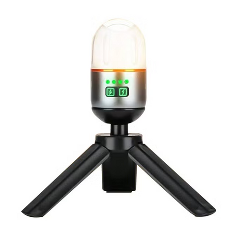 Portable Camping Tent Lamp Flashlight 400mAh 9 Light Modes for Outdoor Hiking