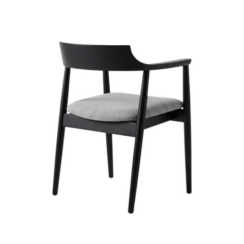 Olmecs Premium Wooden Furniture Curved Back Dining Chair JP1555