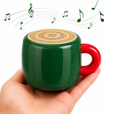 Portable Bluetooth Mini Speaker – Wireless Rechargeable Creative Cup-Shaped Design