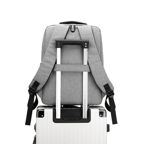 Travel Computer Backpack, Business Anti-Theft Ultra Slim & Durable  Backpack with USB Charging Port, Waterproof Computer Bag, Suit to 15.6 Inch Laptop