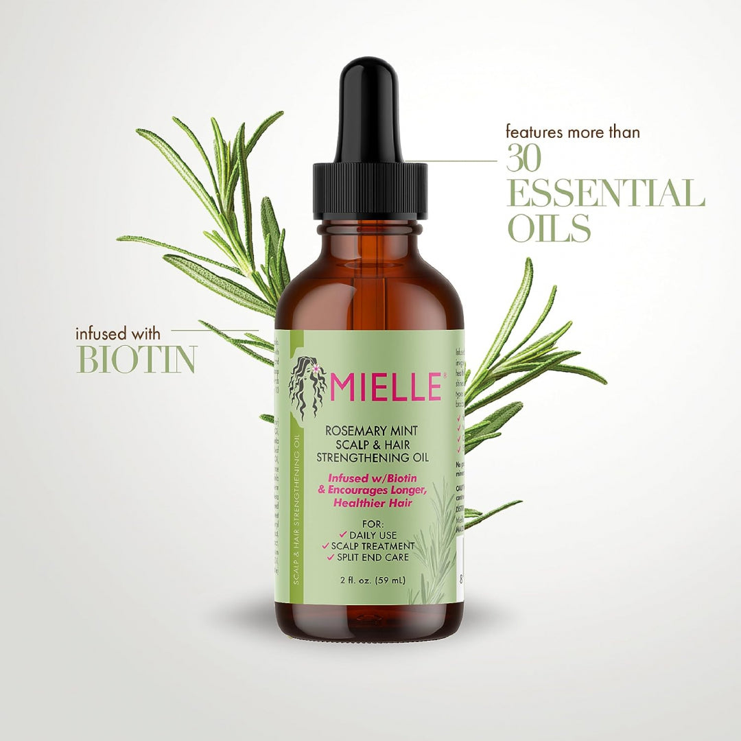 Mielle Organics Rosemary Mint Scalp & Hair Strengthen OIl