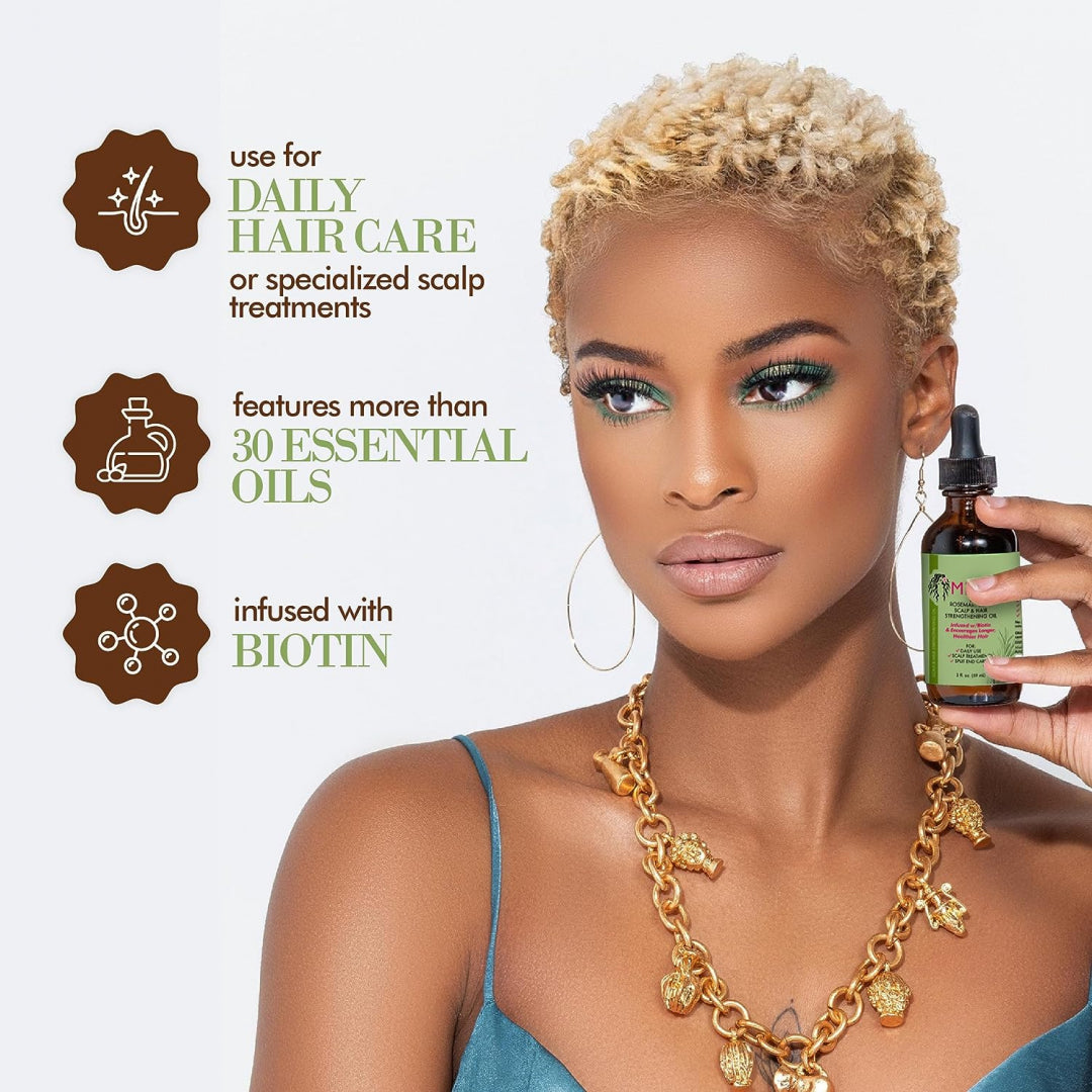 Mielle Organics Rosemary Mint Scalp & Hair Strengthen OIl