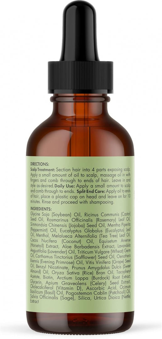 Mielle Organics Rosemary Mint Scalp & Hair Strengthen OIl