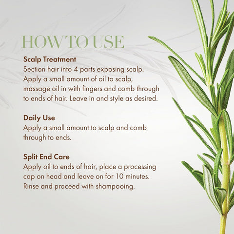 Mielle Organics Rosemary Mint Scalp & Hair Strengthen OIl