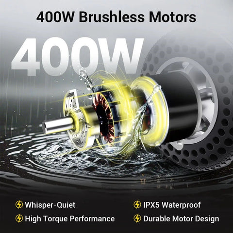 Powerful Lithium Rechargeable Controlled Lightweight 17.5kg Elderly Electric Wheelchair Brushless Motor