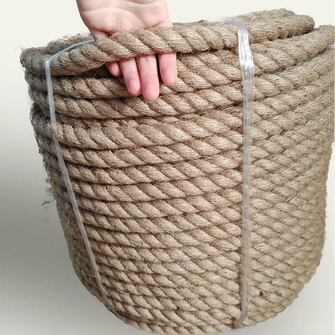 Strong Hemp 18mm x 91.4 mm  Twine Cord for DIY Crafts, Decoration, Gift Wrapping, Garden, Boating, Hanging and Packing and Pets - Eco-Friendly, Durable Utility Rope (4mm To 32mm)