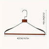 Willow 5Pc Pack 360° Hook Wire Jambo Walnut Hangers