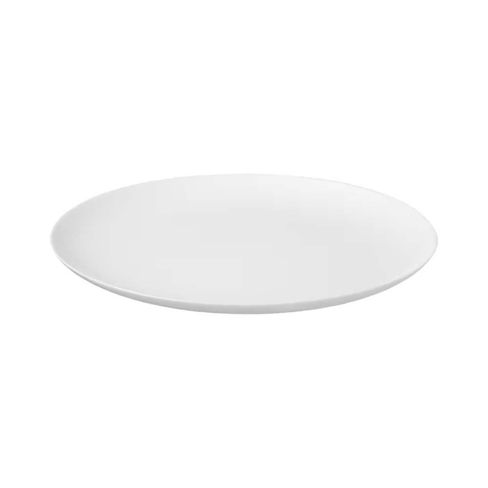 Olmecs Pizza Plate White 14Inches (12 Pc Pack)