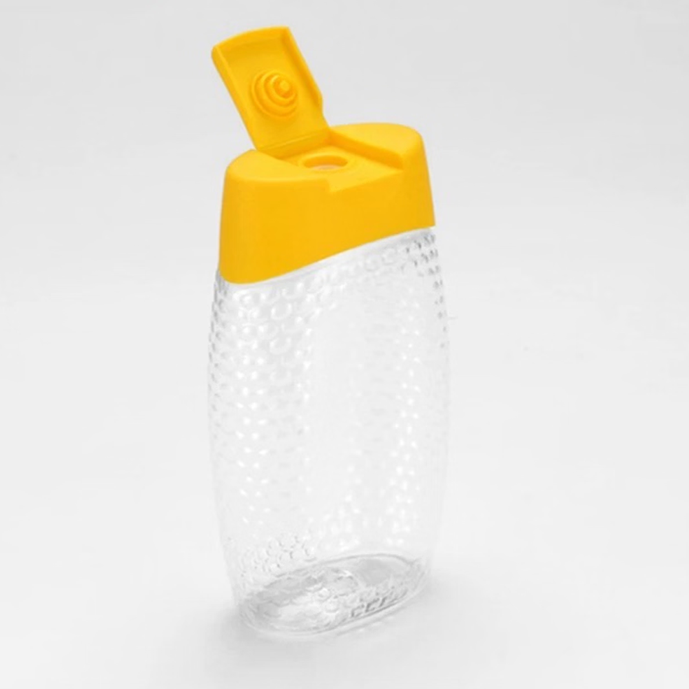 Willow 12 Plastic Squeeze Bottle & Lid Honey Jar 500GM - Food Grade Jar