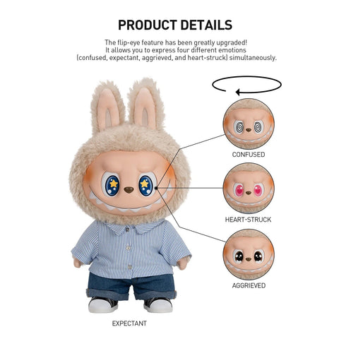 Pop Mart Labubu "The Monsters - Flip With Me" Vinyl Plush Doll