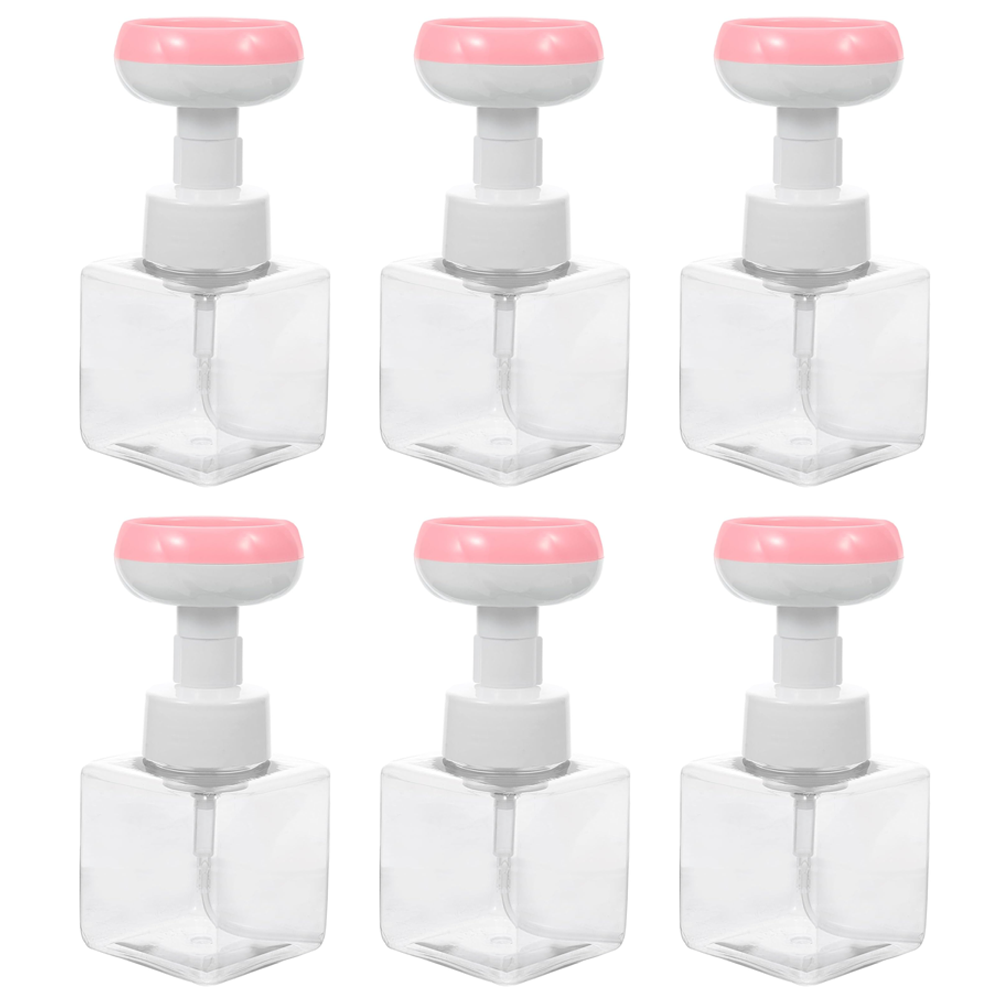 EDGE 144Pcs Foam Soap Dispenser Pump Bottle Travel Reusable Hand Bottle for Shampoo Conditioner (275ml)
