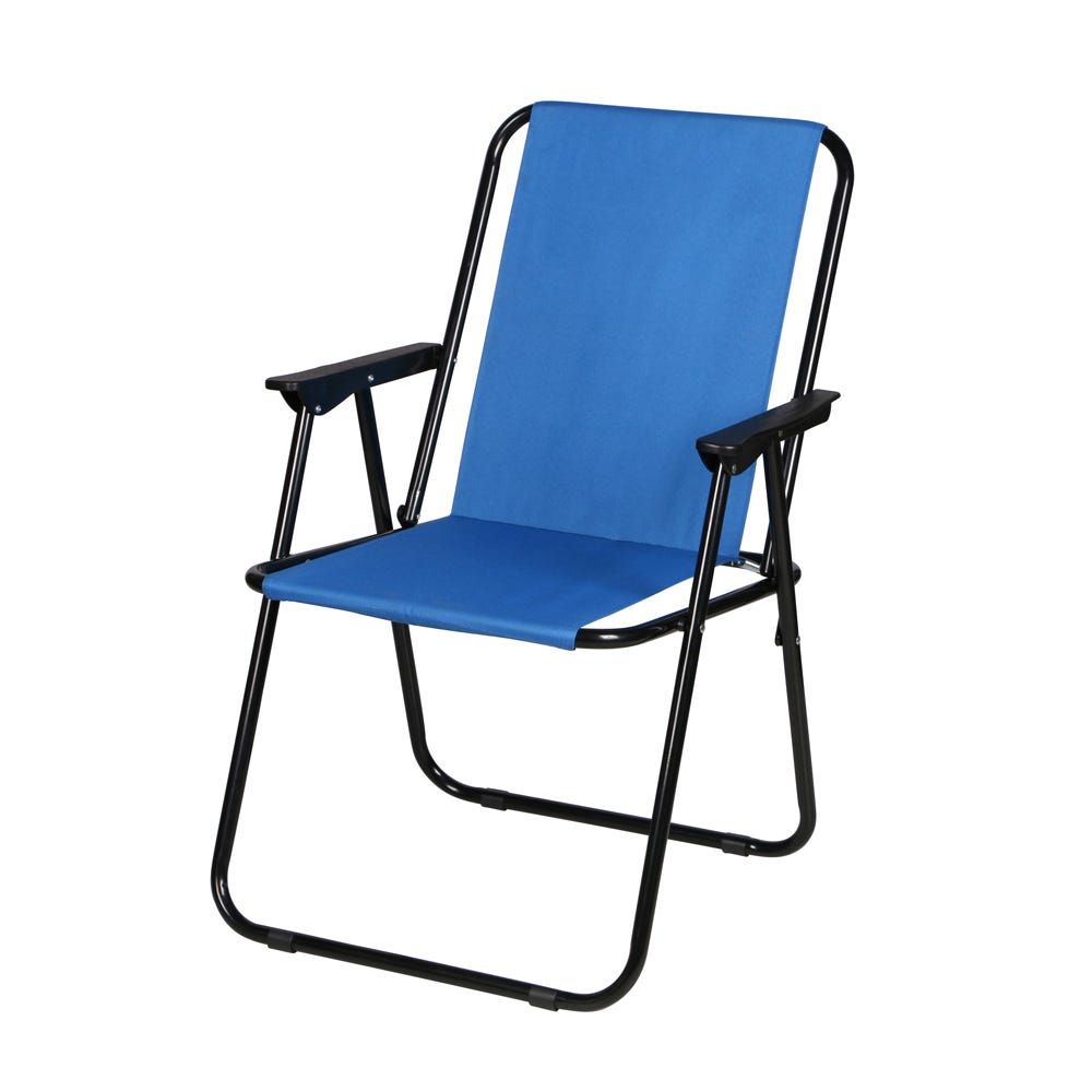 Out Door Camping / Picnic Folding Chair, 52X44X75Cm - Blue