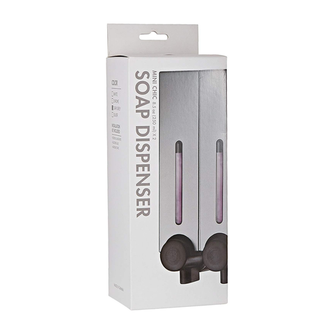Silvinia Manual Soap Dispenser - Grey 250ml