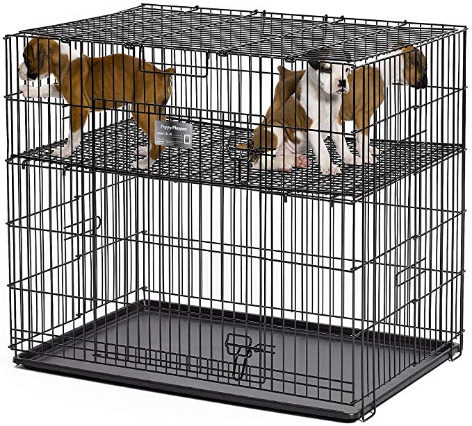 Midwest home 24Inch Puppy Playpen (1/2InchGRID)