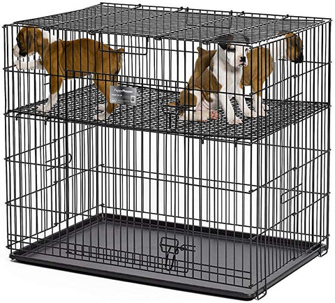 Midwest home 24Inch Puppy Playpen (1/2InchGRID)