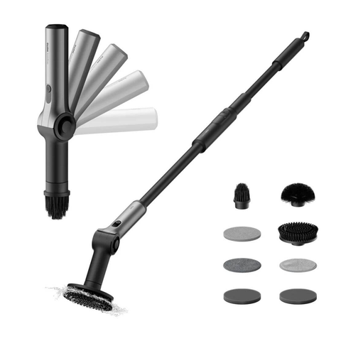 HOTO Flexi Cordless Spin Scrubber