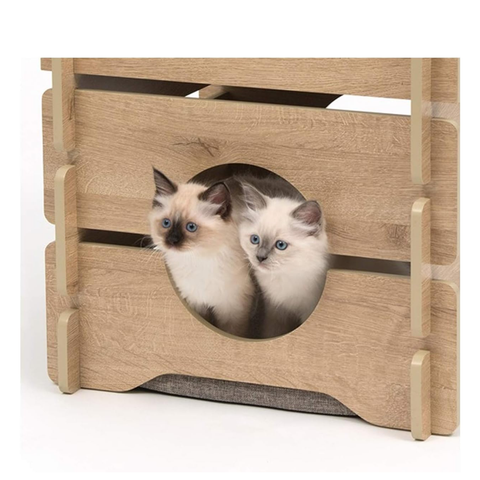 Catit Vesper Cat Furniture Cottage - Oak