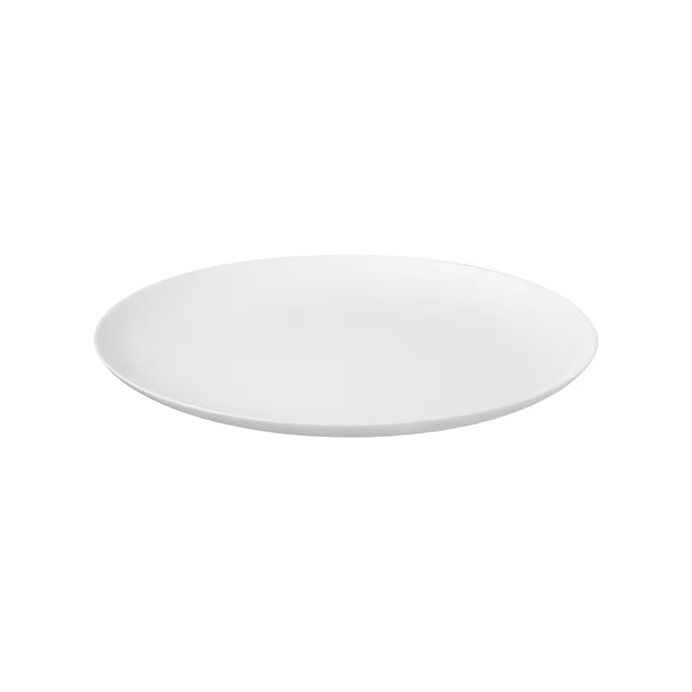 Olmecs Pizza Plate White 14Inches (12 Pc Pack)