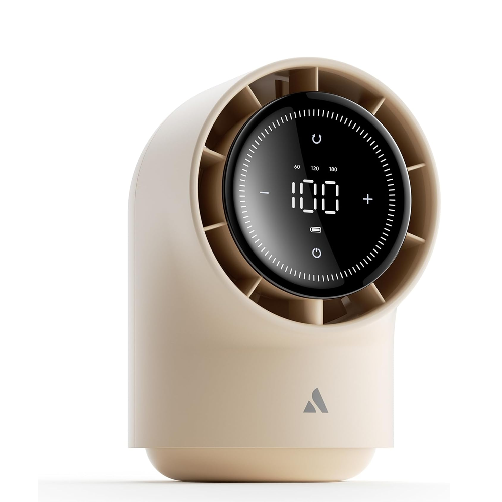 Aecooly Touch Control Desk Fan with LED Display & 8000mAh Battery